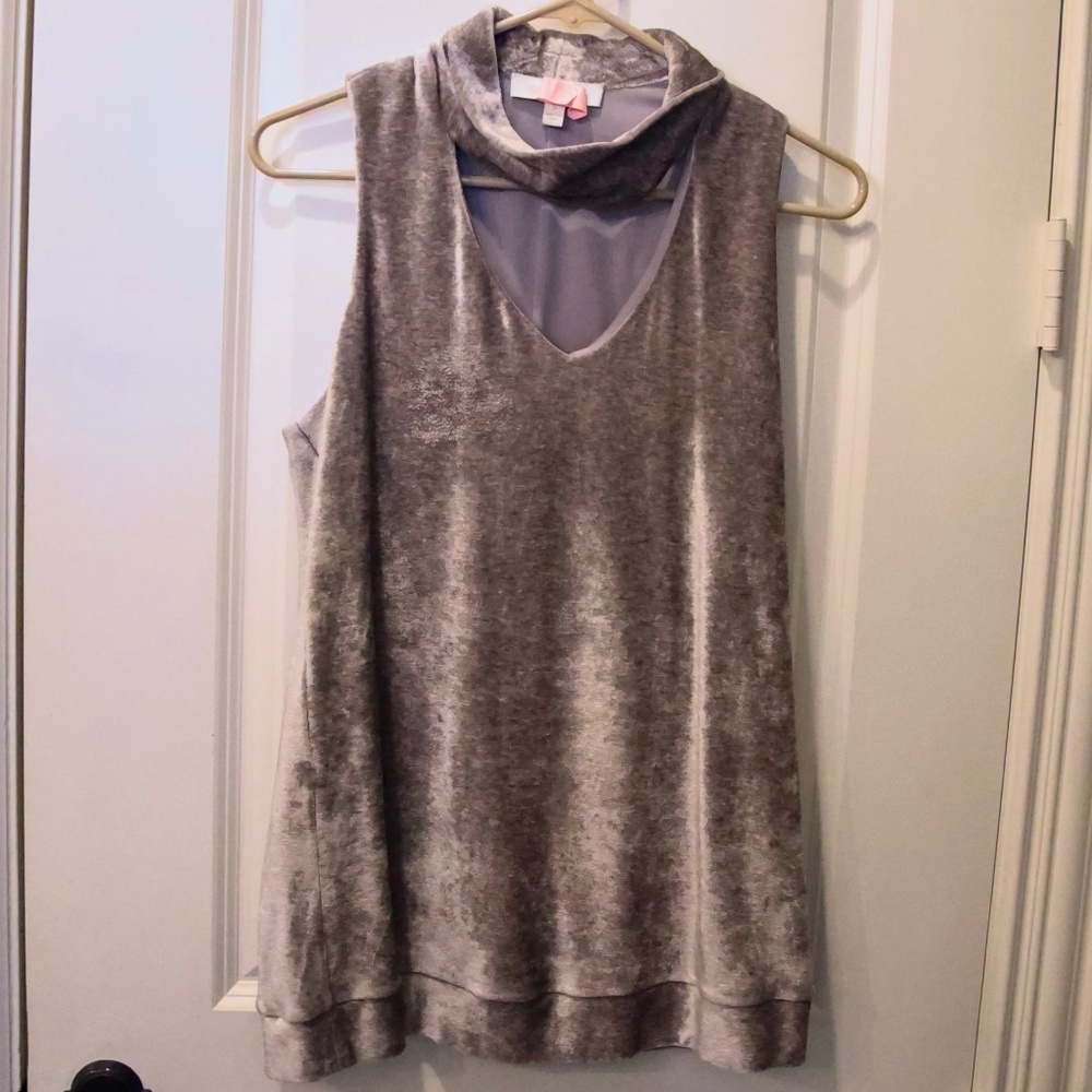 ETC Brand Velvet Top